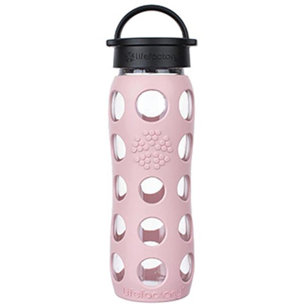 Lifefactory Lifefactory 344941 22 oz Classic Cap Watter Bottle - Desert Rose 344941